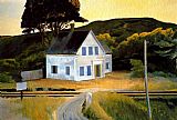 Edward Hopper Canvas Paintings - Dauphinee House